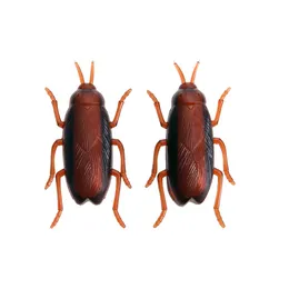 1Pcs Horrible Pets Move Cockroach Electricity Fake Cockroach Toy Insects Prank Joke Scary Trick Bugs For Halloween