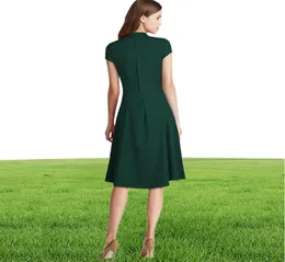 Women039s Vintage Style Vintage 1940'lar Gömlek Trompet Gecikme Elbise Swing Skater Balo Dress1098305