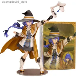 Action Toy Figures 25cm Magician Roxy Miguardia Picture Mushoku Tensei Jobless Reinkarnation Animation Pvc Adult Series Model Doll