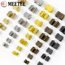 20/50Sets Metal fermuar stoper 3# 5# 8# 10# zip uç kilit çanta giysileri ceket anında onarım kiti DIY dikiş donanım aksesuarları