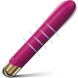 Abgewinkelte Spitze für Präzisionsstimulation, Lippenstift-Atmosphäre wiederaufladbarer G-Punkt-Stimulator Erwachsener sexy Spielzeug G Spot Bullet Vibrator