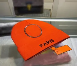 Chapéus de inverno Designer de luxo gorda de laranja masculino BONNET PADRÃO CLÁSSICA BEENIES LOLO