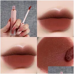 Läppglans 6 färger veet matt långvarig ingen blekande läppstift vattentät ton kosmetik kvinnlig glasyrkräm makeup5402414 droppleverans Oteyz