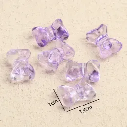 20pcs ładne muszki lampwork szklane luźne koraliki dystansowe do biżuterii tworzące DIY Bransoletę Prezent Hurtowa 14x10 mm