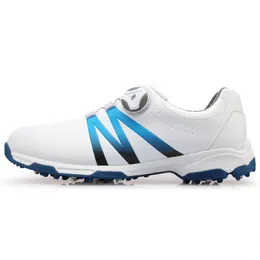 Scarpe da golf PGM Scarpe sportive impermeabili da uomo picchi sneaker antissumi sneaker manopole maschio golf scarpe da golf xz101