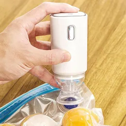 재사용 가능한 진공 식품 저장 지퍼 가방 세트 전기 핸드 헬드 진공 실러 펌프 Sous Vide Bags USB 충전식 BPA 무료