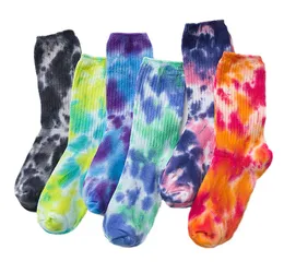 2019 Cotton Skate Socks Men Women Sock Kneehigh Funny Cycling Running Tie Dye SOX HARAJUKU HIP HOP HAPPY SOCKS4846981