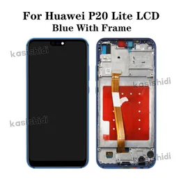 5.84 "Wyświetlacz dla Huawei P20 Lite LCD Touch Digitizer dla Huawei Nova 3E LCD ANE-LX1 ANE-LX2 Części wymiany wyświetlacza