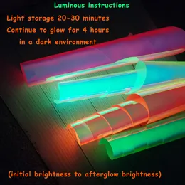 Laser Luminous Heat Transfer Vinyl 25x20cm Glow in Dark Viny Symphony Holographic Luxury Color for DIY T-Shirts