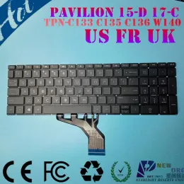 Keyboards Laptop keyboard for HP 15DA 15DB 15DX DR CX 15CS 15CW 250 255 G7 15SDU 15SDY TPNC133 C135 C136 C139 W140 White GRAY