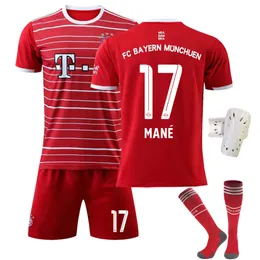 22-23 Novo Bayern estádio 17 Mane 4 Dericht No. 25 Muller Soccer Jersey Football Suit