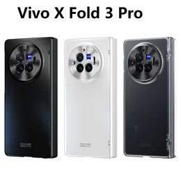 Slim Plastic For Vivo X Fold 3 Pro Case Hard Full Coverage Glass Film Screen Hinge Protection Cover