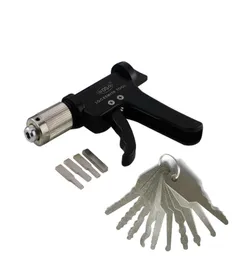 Locksmith Supplies 10PCSオートキーロックピッキングセットプロフェッショナル錠前屋ツールプラグスピナークイックゴソピックツールガンターニング6391807
