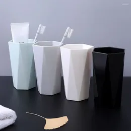 Mugs Kitchen Tea Cup Badrum levererar förvaring Drickware Tandborstehållare Tumblers tvättar arrangör