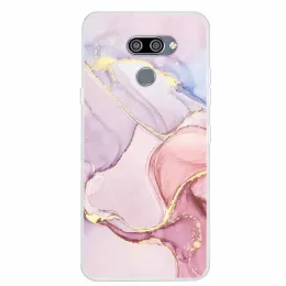 Для LG K50 Q60 Case Marble Clear Soft TPU Силиконовые защитные чехлы телефона для LG K12 Prime / K12 Max X6 Case Q 60 Bumper Coque