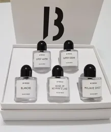 مجموعة العطور رش eau de التواليت 5pcs نمط parfum للنساء العطور العطور طويلة الأمد 10mlx5 هدية العطور Box6013204