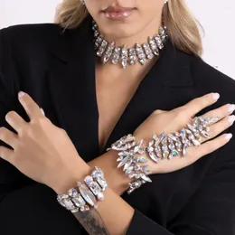 Link braccialetti xsbody cristallo esagerata geometria bracciale boemia fascino ragazze strass per decorazioni mani accessori anelli
