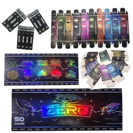 Zero mais recente caneta descartável caneta vazia descartáveis e-cigartes pods dispositivos de dispositivo 380mAh Vapes recarregáveis 1 ml cartades de vaporizador com empacotamento