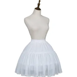 Fille Lolita Ballet Tutu Skirt Enaguas Mini Crinoline Slips Crinoline Underskirt Dropship