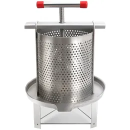 Verktyg Honey Press 304 All rostfritt stål honungsvaxpress Medium Bee Juice Sugar Liten Hushåll Native Honey Squeezer