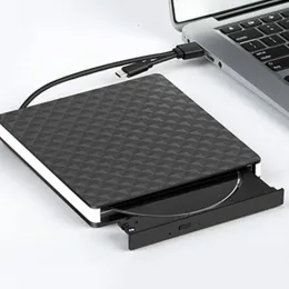 Enheter Typ C USB 3.0 Extern CD DVD -läsare RW DVD CD Optical Drive Portable Burner DVD Writer Super Drive för bärbar dator Desktop PC