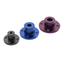 3/4/5/6/6.35/7/8mm Aluminium Rigid Flange Coupling Motor Guide Shaft Coupler Support Connector for RC DIY Toys