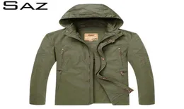 SAZ 품질 폭격기 솔리드 캐주얼 재킷 남자 스프링 가을 겉옷 만다린 스포츠웨어 남성용 남성 코트 14814725