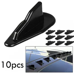 10pcs/zestaw uniwersalny tylny dach rekin płetwy zestaw Wing SPOILER SPOIL SPOILER SPOILER SPOILER SPOILER SPOIRET REHRY FIN Dyfuzer Vortex Generator