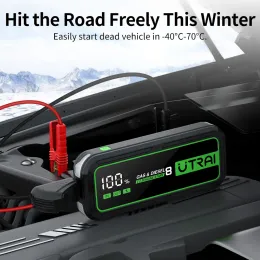 Utrai Car Jump Starter Power Bank 3000A 20000 мАч стартового устройства Автоматическая аварийная батарея Booster Boost