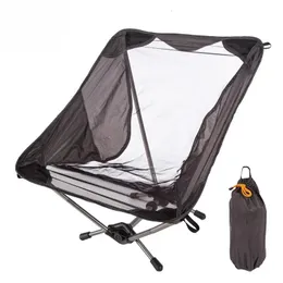 Resa Ultralight Folding Chair Outdoor Camping Portable Picnic Fishing Seat Leisure Fishing Festival Strandstol Möbler 240409