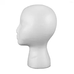 Bowls Styrofoam Foam Mannequin Wig Head Display Hat Cap Holder White