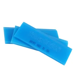 Tooar 3st Hard Bluemax gummi strip bilrengöringsverktyg PPF Film Wrap Squeegee Window Tint Wash Accessories Water Wiper Scraper