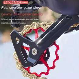 Fahrradradkette Heckummeur Keramik Versiegelte Lager Riemenscheiben Roller 9t 11t 13T 15T MTB Mountain Bike Accessoires