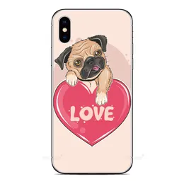 Copertina per cani da cucciolo di pug cucciolo per ulefone Nota 16 pro 14 10 12 16p 6t 6 6p 14p 13p 12p 11p 10p 9p 8p 7p Potenza 6 7 Case di telefono Coque