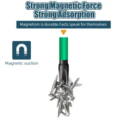 Magnetyzm 2/3 pCS Specjalny śrubokrętny śrubokręt stalowy stalowa głowica FPH1 FPH2 FPH3 dla zasilania przełącznika gniazda 65/110/150 mm