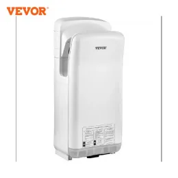 Dryers VEVOR Hand Dryer Machinery Automatic Highspeed Jet Doublesided Secure Robust Material Blade for Washroom Multicolor All Season