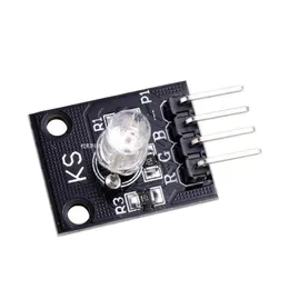 1PCS Smart Electronics FZ0455 4pin Keyes KY-016 Três cores Módulo de sensor LED RGB de cor RGB para o kit inicial do Arduino DIY KY016