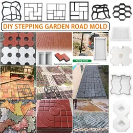 Exquisite Garden Buildings DIY Plastic Paving Molds Concrete Molds Gardening Cement Mold Concrete Moldes moldes para cemento