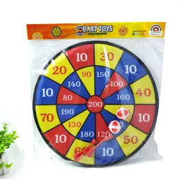 Children Fabric Darts Board Game Sports Shooting Target Toy with 2 Sticky Balls Boys Girls Children Christmas Safe Birthday Gift