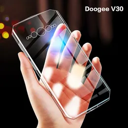 Для Doogee V30 v Max S100 Case Ultra Thin Clear Soft Cover Tpu для Doogee v30 Couqe funda 6.58inch