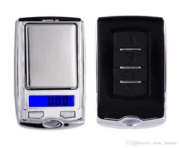 Mini Jewelry Digital Scale Car Key Design 200g x 001g مقياس المجوهرات الرقمية الإلكترونية مقياس المجوهرات المحمولة 6821842