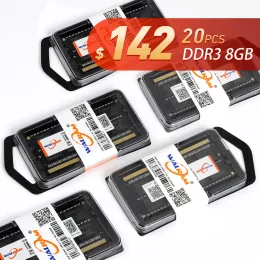 RAMS 20pcs Walram Memoria RAM DDR3 DDR3L 4G 8G 1333MHZ 1600HMZ 1866HMZ RAM PARA NOTEMER