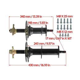 30 "34" 40 "48V 1000W GO KART SNOW SAND تتعقب مجموعة المحور الخلفي للمحرك التفاضلي الكهربائي