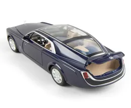 124 Diecast Toy Chiacl Rolls Royce Phantom Huiying модель автомобилей колеса сплав сплав звук световой вытягивает автомобиль мальчик, малыш, светящаяся игрушечная машина Y2001079134