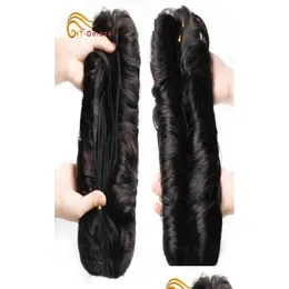 Extensões de peças de cabelo Mechonas de Cabello Humano Rizado para Mujer Extensions Pelo Brasileo Ondado Corto 2101094780 Drop Deliver