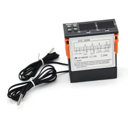 STC-3008 LED Dijital Sıcaklık Denetleyicisi Termostat Termostat İnkübatör 12V 24V 110V 220V