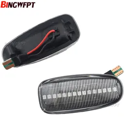 1Pair Car LED Side Marker Turn Signal Lights For Mercedes Benz W210 W202 CLK W208 SLK R170 W638 Dynamic Blinker Lamp