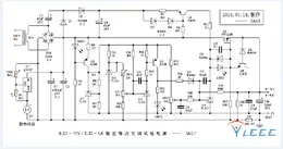 Fonte de alimentação ajustável 0-15V 0-5A Aprendizagem de aprendizagem do Kit DIY 3AG1 Professor