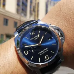 Automatyczny ruch mechaniczny Paneraiss Panerai Luminor zegarki Lumino Series PAM01033 Automatyczne mechaniczne męskie zegarek 44 mm nieużywany pełny zestaw ceny szczegóły ceny