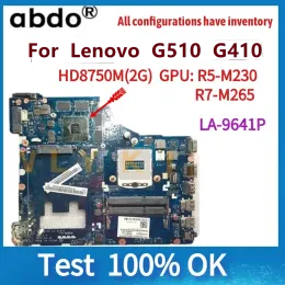 Moderkort LA9641P Moderkort för Lenovo G510 Laptop Motherboard G510 G410 Moderkort. Med HD8750M (2G) R5M230/R7M265 GPU.100% Testat
